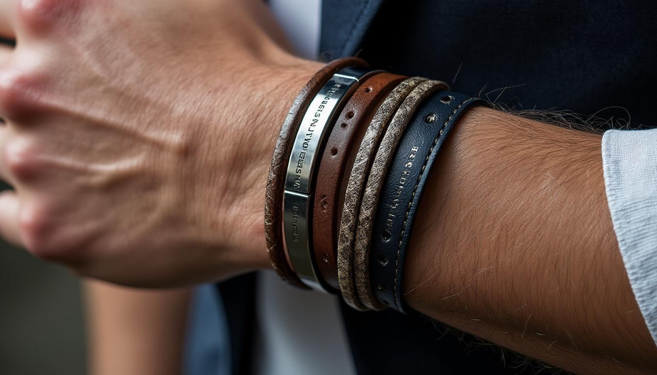 découvrez notre sélection exclusive de bracelets pour homme alliant style, qualité et élégance. trouvez le bracelet parfait pour sublimer votre look au quotidien.
