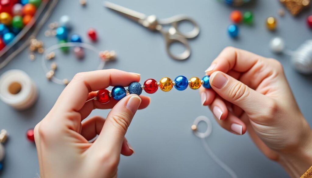 apprenez à créer facilement un bracelet en perles avec du fil élastique grâce à notre guide étape par étape, idéal pour débutants et passionnés de diy.