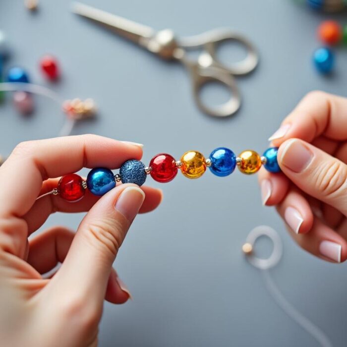 apprenez à créer facilement un bracelet en perles avec du fil élastique grâce à notre guide étape par étape, idéal pour débutants et passionnés de diy.